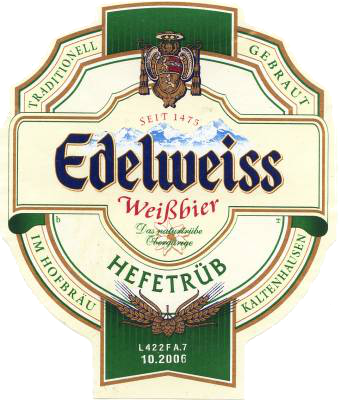 Edelweiss Weiβbier Hefetrüb